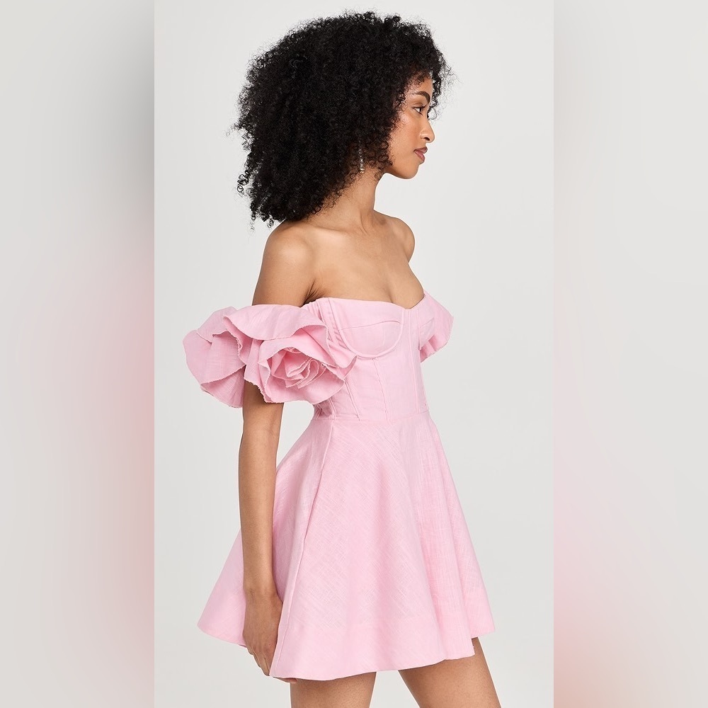 Bardot Sigma Mini Dress In Soft Pink